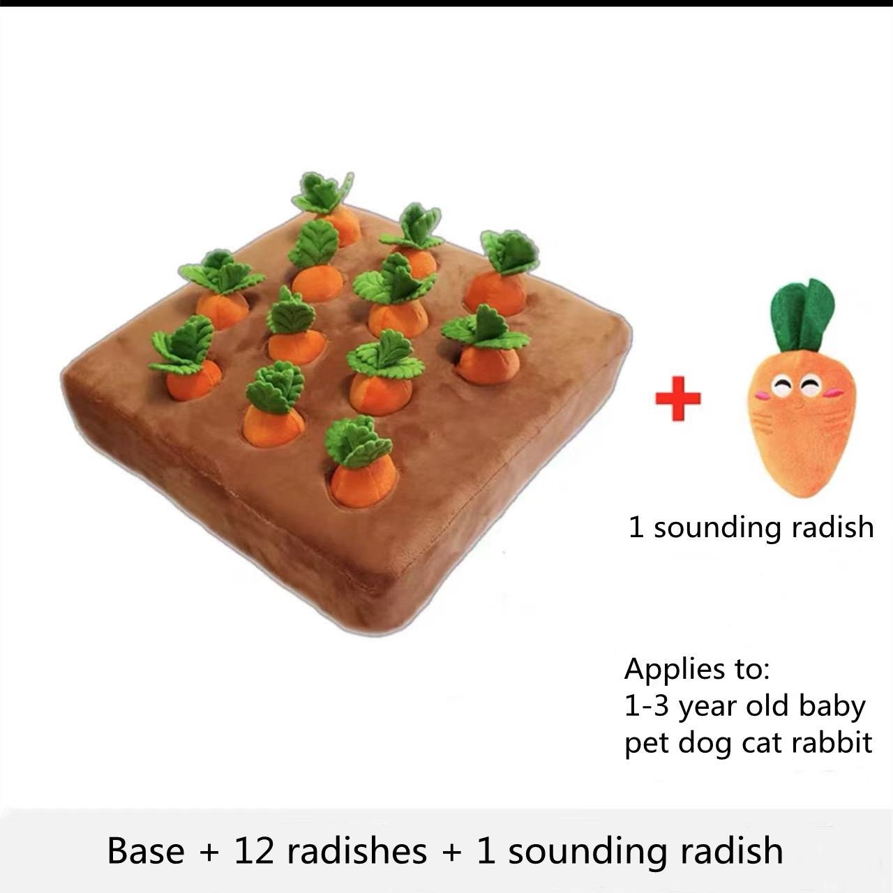 Carrot Toy for Dogs