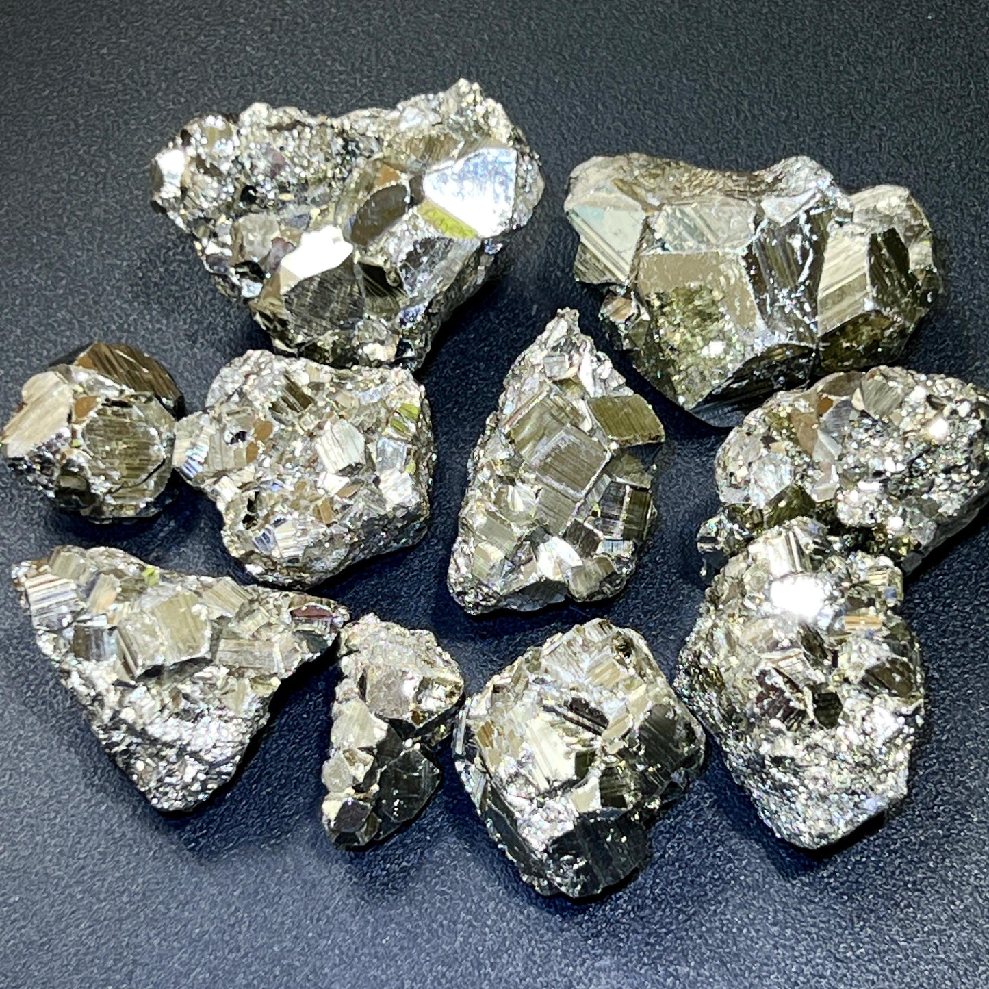 Extra Quality Premium Pyrite Small Crystal Clusters (By The Piece Or Pound) Peru Rough Wholesale