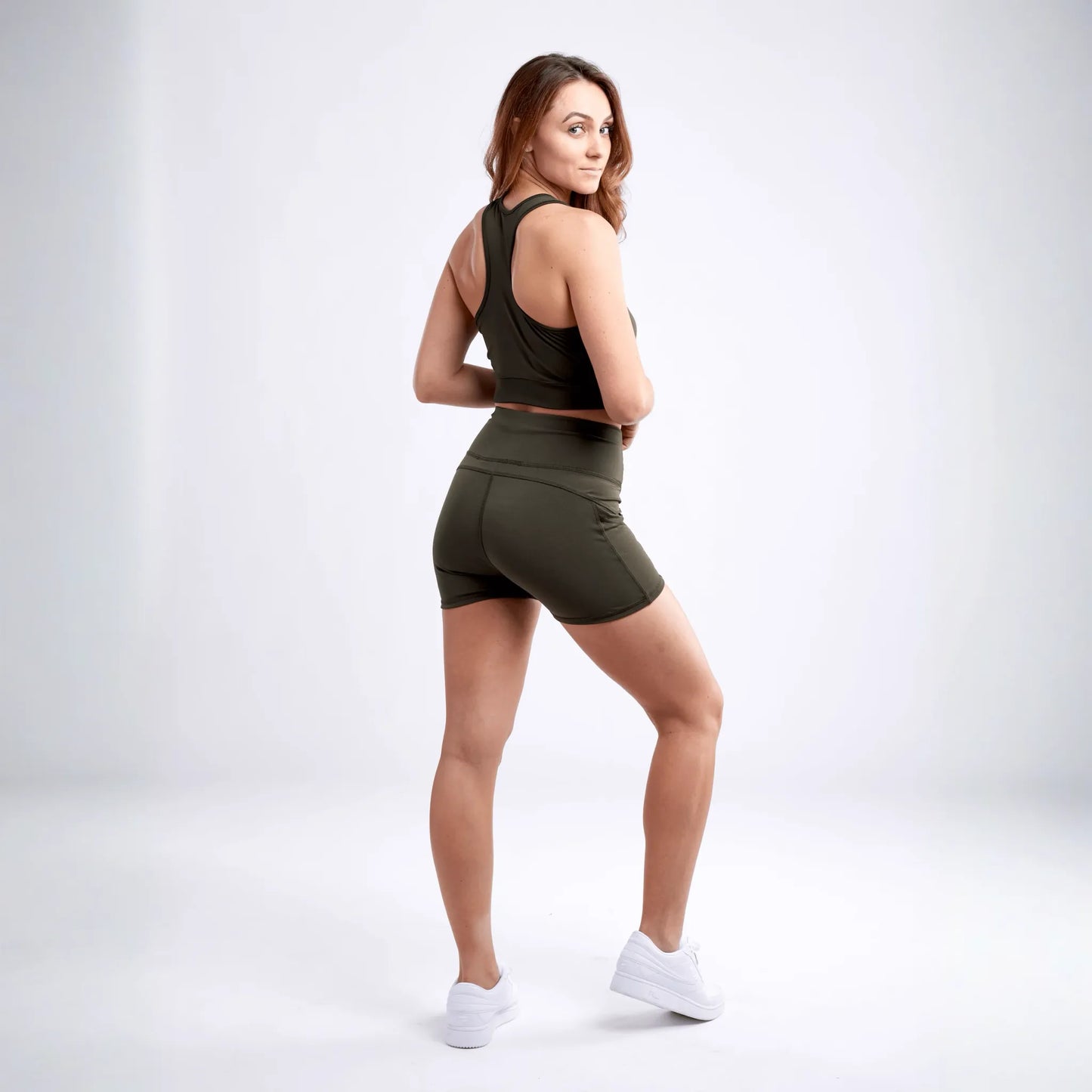 JupiterGear Racerback Lightweight Training Crop Tank Top