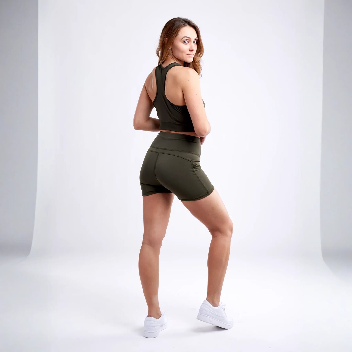 JupiterGear Racerback Lightweight Training Crop Tank Top