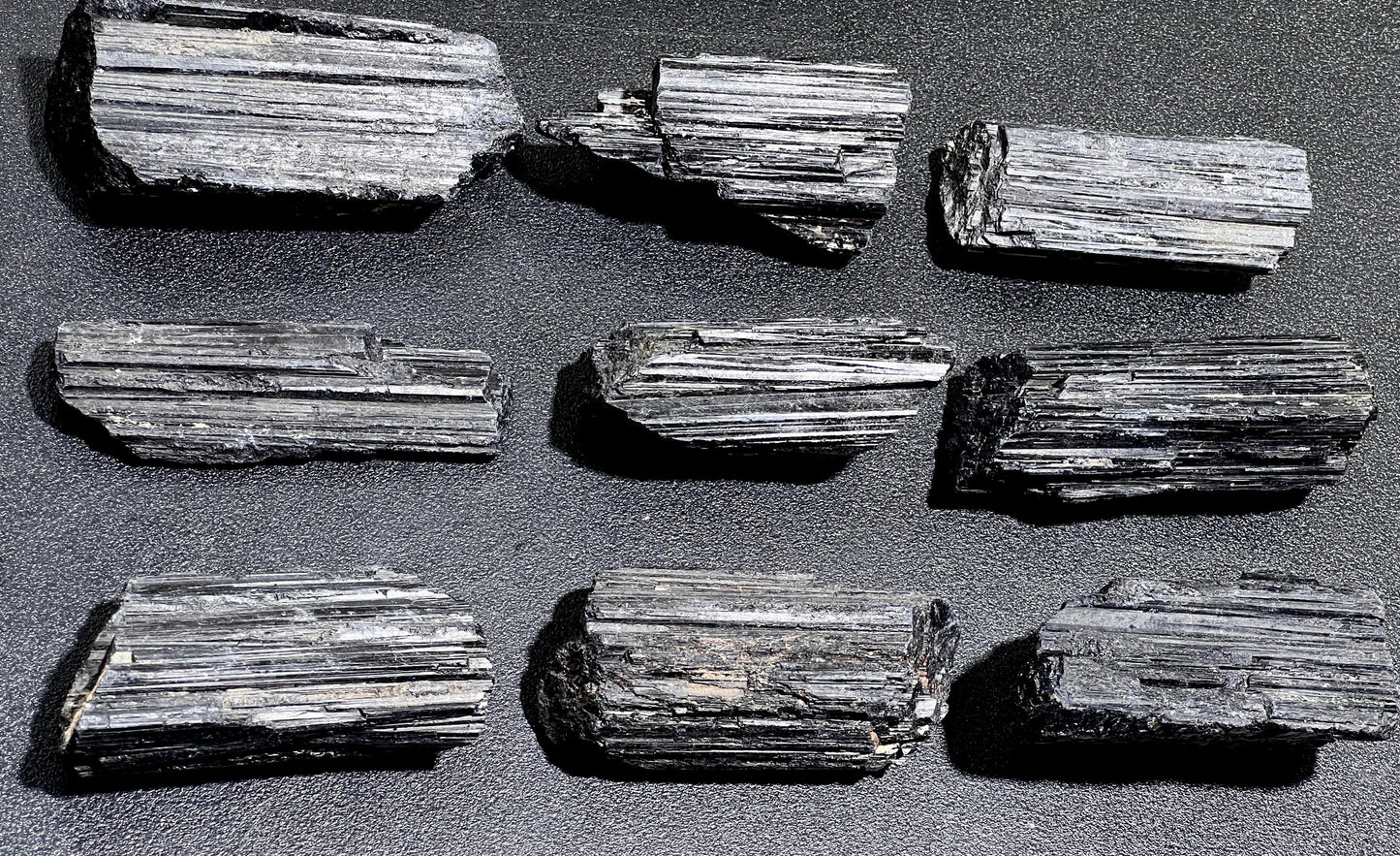 Large Black Tourmaline Crystals (1-3 Inches)(By The Piece Or Pound) Rough Raw Gemstone Home Decor