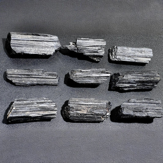 Large Black Tourmaline Crystals (1-3 Inches)(By The Piece Or Pound) Rough Raw Gemstone Home Decor