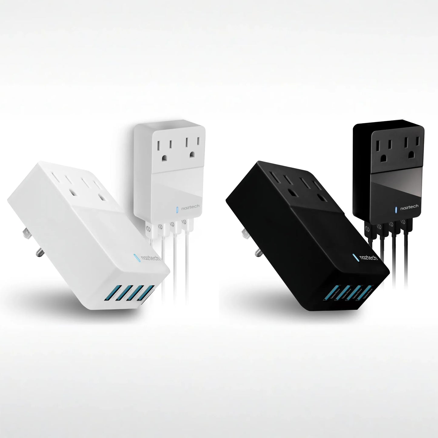 Naztech Fast Multi-Device Charger- 2 Outlets + 4 USB Port