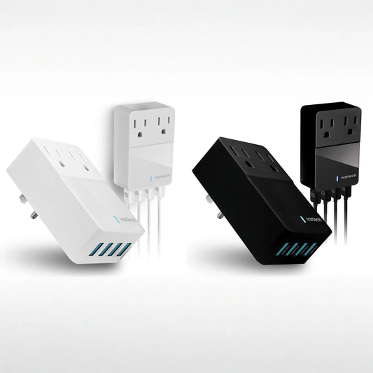 Naztech Fast Multi-Device Charger- 2 Outlets + 4 USB Port
