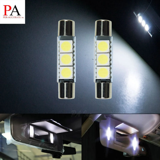 LED 3 SMD Festoon 29mm 31mm Automotive Interior Bulb Mazda 3 6 CX3 CX5 Vanity Mirror Light Interior Light