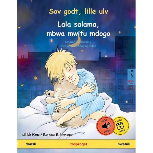 Sov godt, lille ulv - Lala salama, mbwa mwitu mdogo (dansk - swahili)