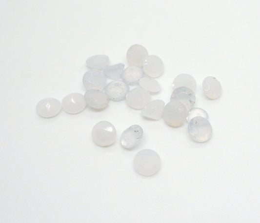 Chalcedony 4mm Faceted