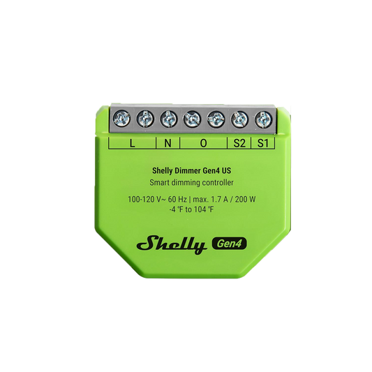 Shelly Dimmer Gen4 US UL-Certified
