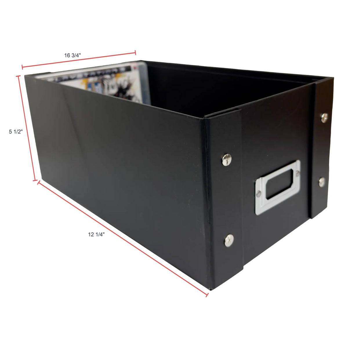 CheckOutStore Black Blu-ray Cases Storage Box (Holds 25 Cases) - 🆕 New Arrivals, All Products, Products from CheckOutStore.com - Little Red General Store