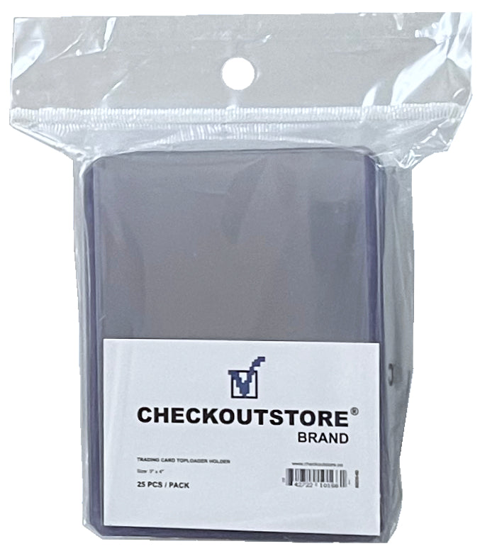 CheckOutStore Clear Protective Toploader Card Protector (3 x 4 in)