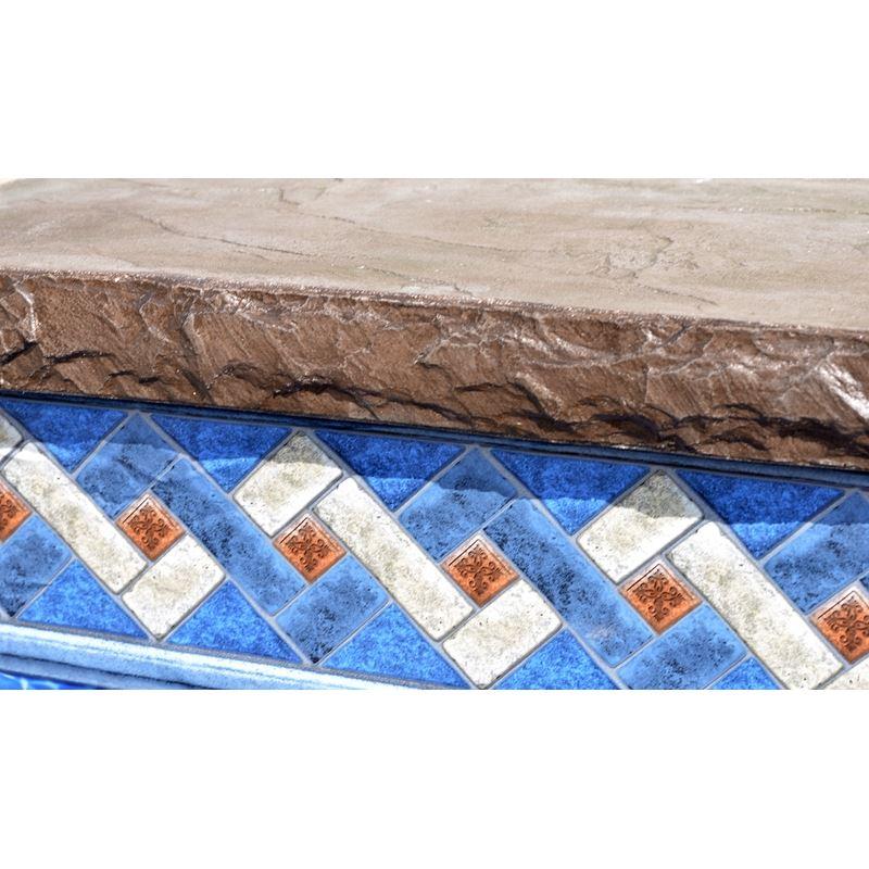 Chiseled Slate Poolform Liner