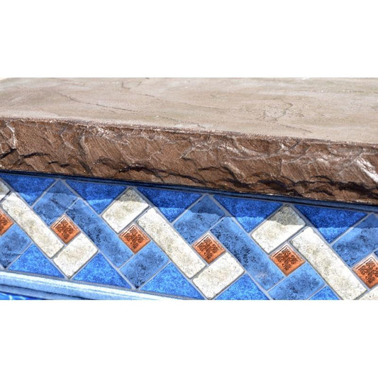 Chiseled Slate Poolform Liner