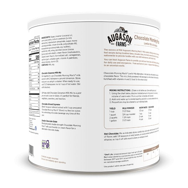 Chocolate Morning Moo's Milk Alternative Can, 67 Servings