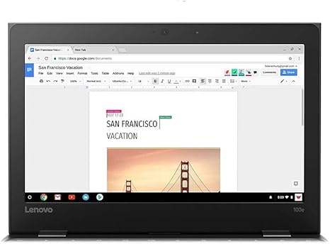 Lenovo 100e Chromebook Business Model, 11.6" HD Display 4GB Ram 32GB eMMC, Google Chrome OS Ready for the Classroom - Chromebooks R Us - Little Red General Store