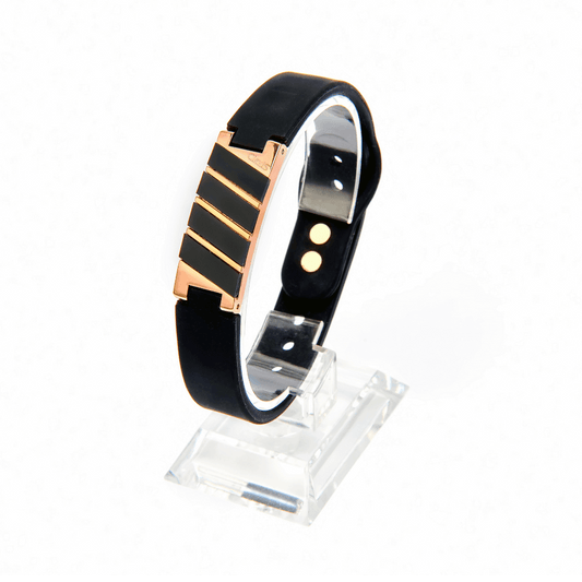 Dona High Power Health Magnetic Bracelet - Black Rose Gold - Clavis - Little Red General Store