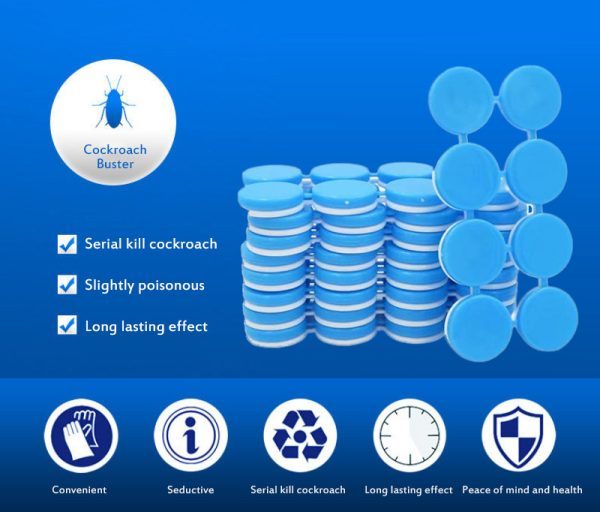 Cockroach Killer Bait Stickers for Effective Control