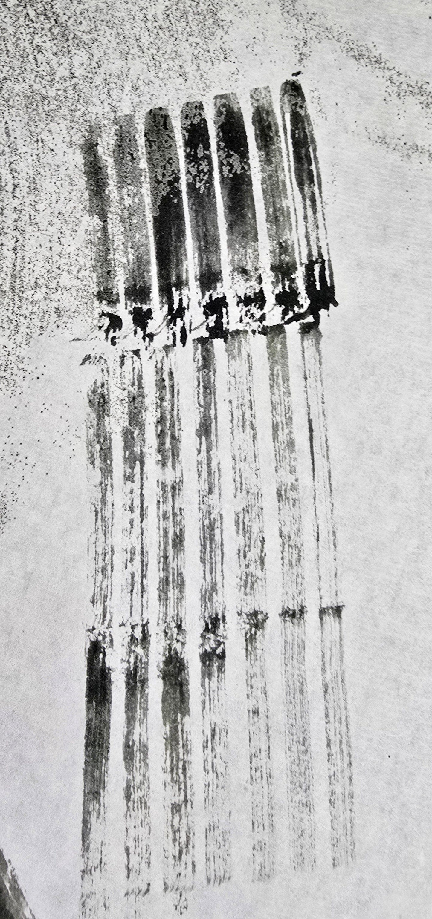 Comb Paintbrush – Flat (1 5/8") and Pointed (1 5/8") Bristle Head