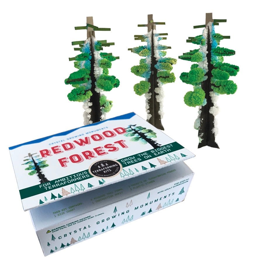 Crystal Growing Redwood Forest | Grow a grove of these giants in hours