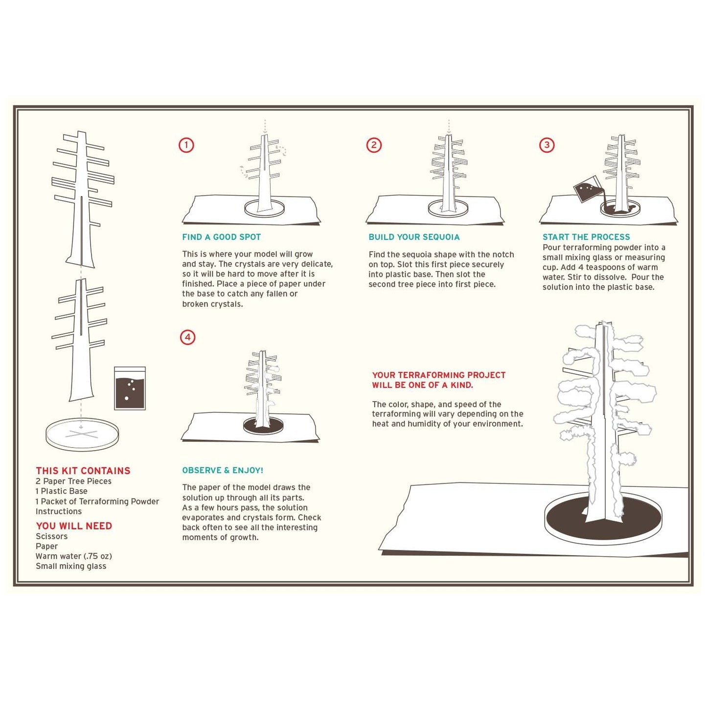 Crystal Growing: Giant Sequoia