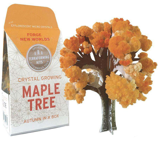 Crystal Growing: Maple Tree