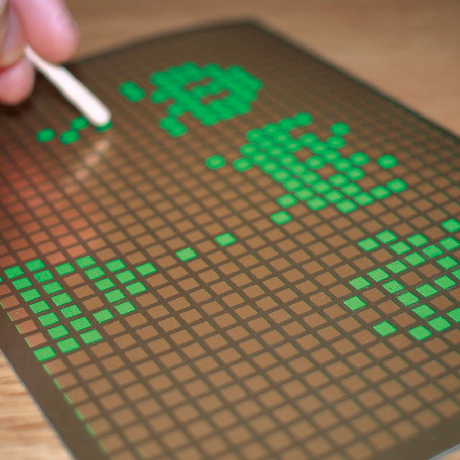 Pixel Scratch Card