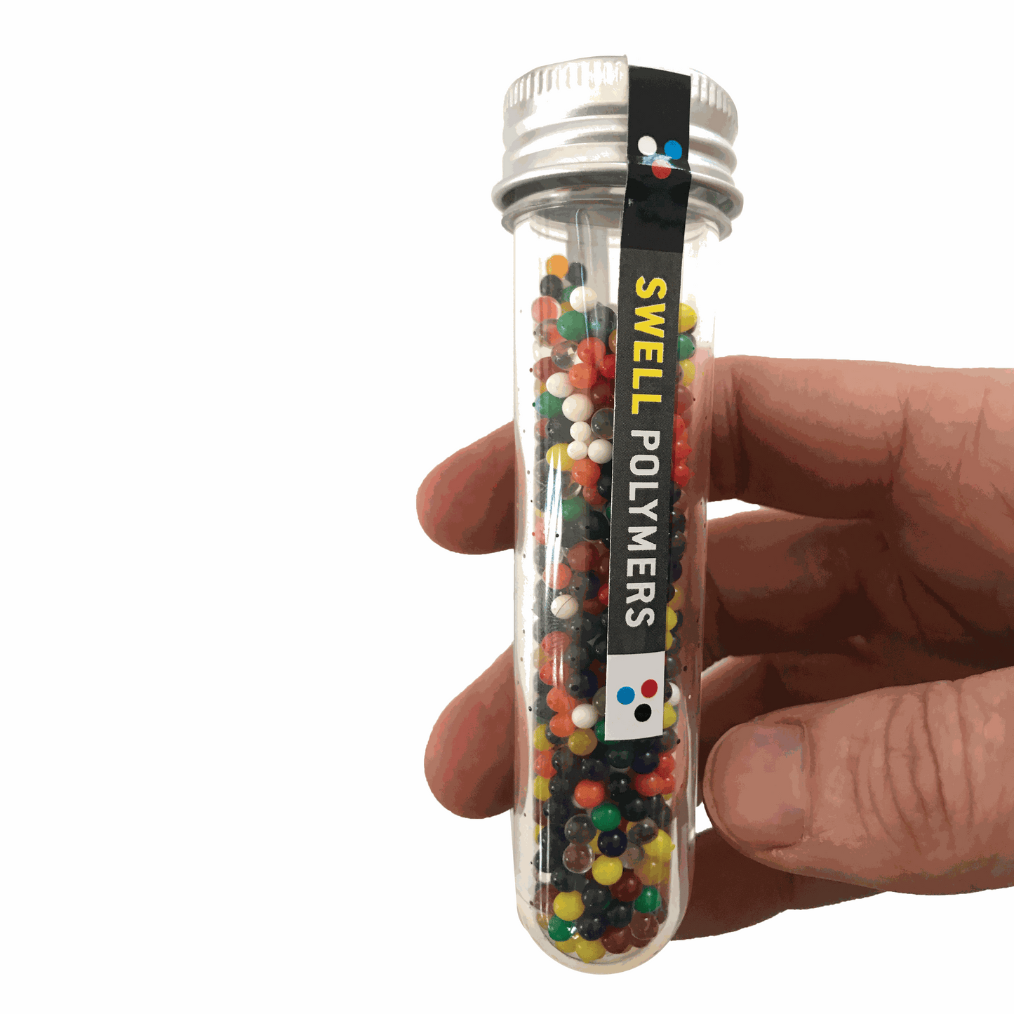 Swell polymer spheres (multi-colored)