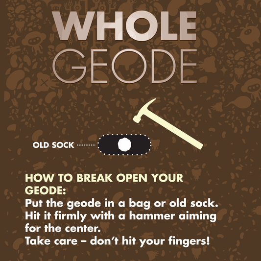 WHOLE GEODE - A rock with a secret