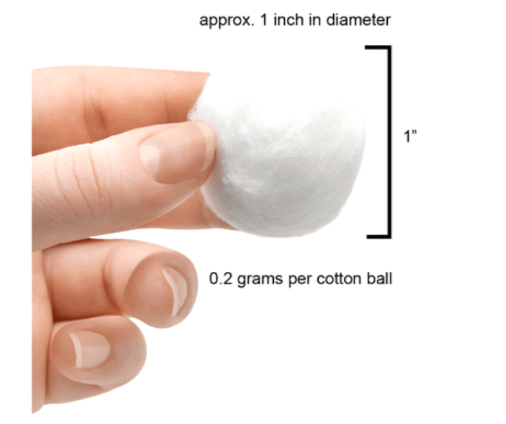 White/Medium Cotton Balls