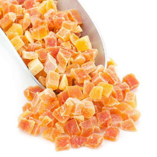 Papaya Dices, Low Sugar
