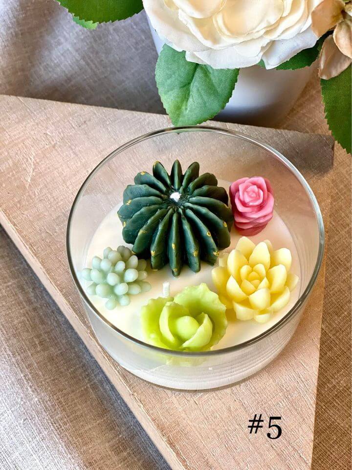 Garden Escape Handmade Terrarium Scented Candle - Crazy About Candles - Little Red General Store