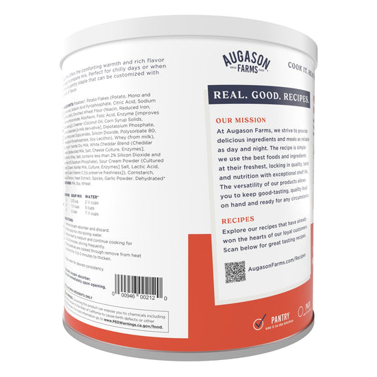 Creamy Potato Soup Mix Can, 36 Servings