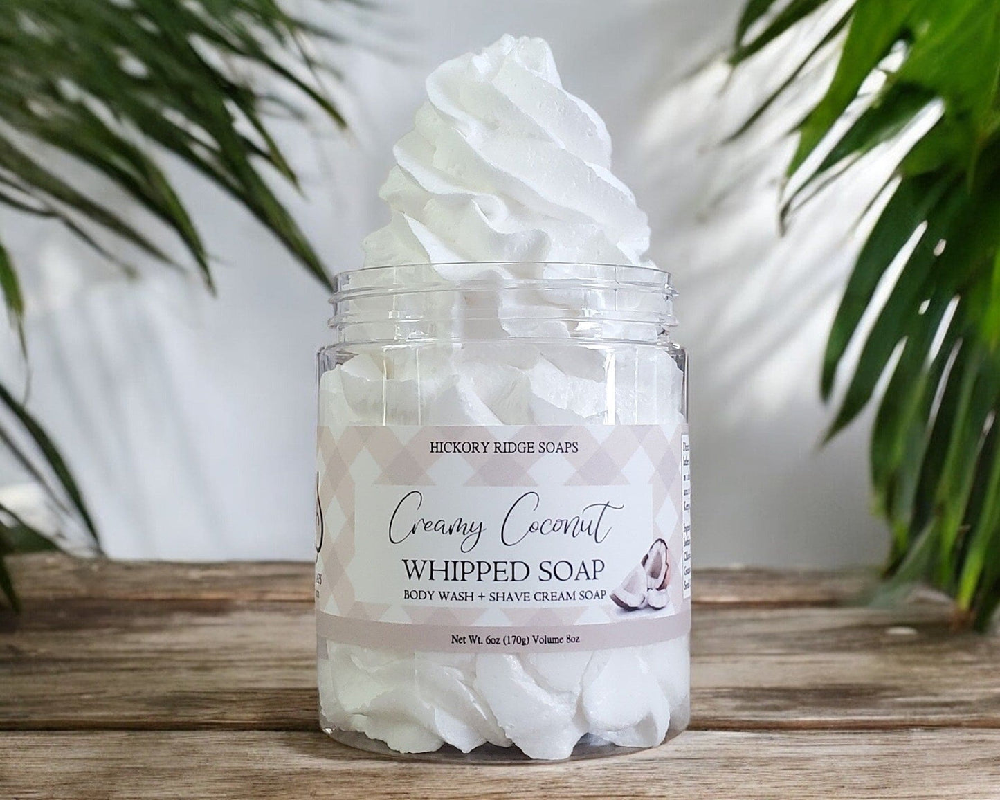 Creamy Coconut Whipped Soap