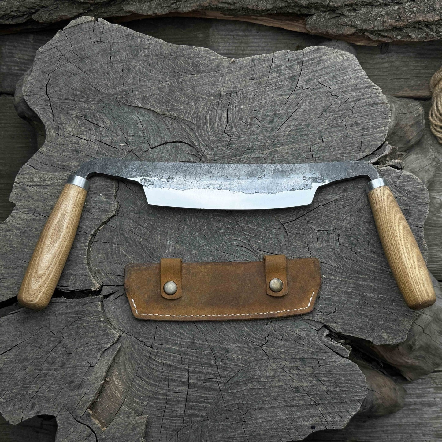 Curved Drawknife (Push/Pull), 14.5 cm (5.7 inches)