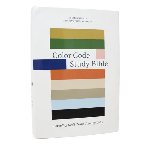 Color Code Study Bible, Revealing God's Truth Color by Color (Nkjv, Hardcover, Red Letter)
