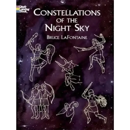 Constellations of the Night Sky Coloring Book