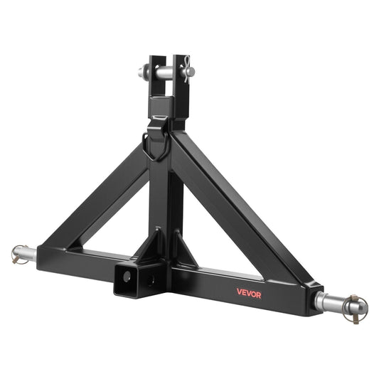 3 Point 2" Trailer Hitch Receiver Tractor Quick Hitch Adapter 3000lbs Capacity