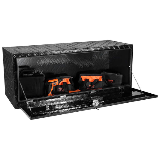 Underbody Aluminum Truck Tool Box 60" x 24" x 24" Trailer RV Tool Storage