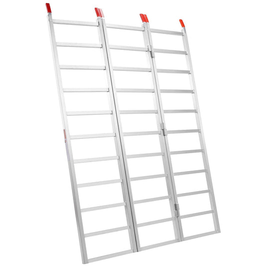 Tri-Fold Aluminum Loading Ramp 1500 lbs 77" x 54" for Tractors ATVs UTVs