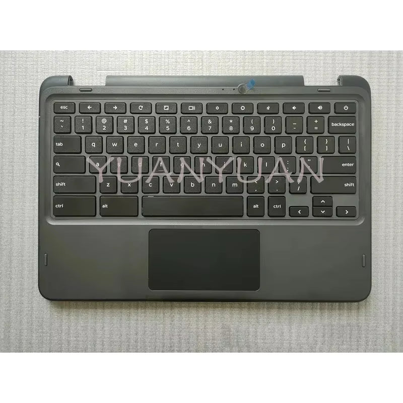 Wwlaptop Upper Cover for  Chromebook 11 5190 Palm Rest Shell Case Keyboard Touchpad 096MGX
