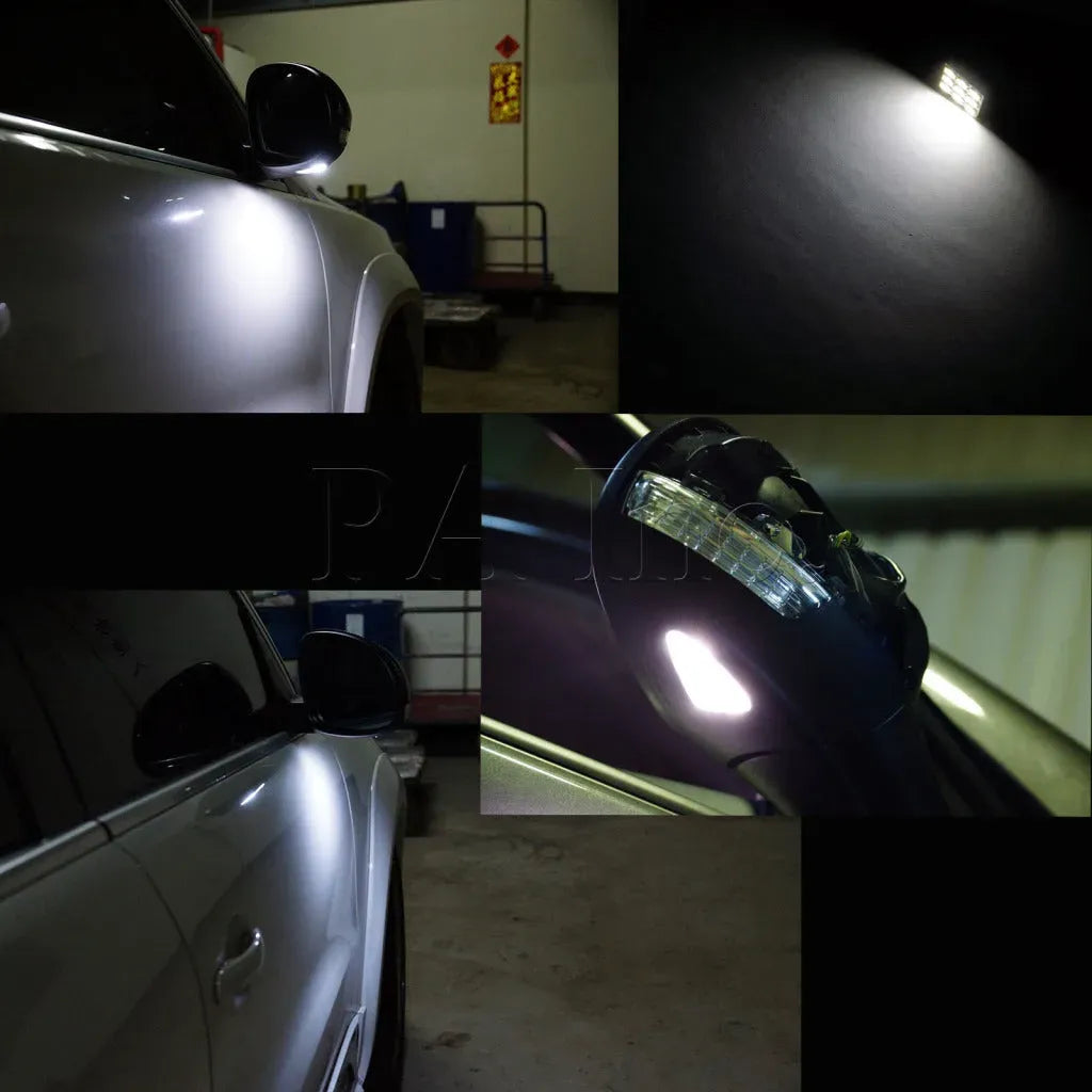LED 9SMD 5630 Bendable Automotive Light Bulb T10 for Interior, Reading, Map, License Plate Light Bulb (Pack of 2pcs)
