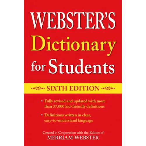 Webster's Dictionary for Students, Sixth Edition