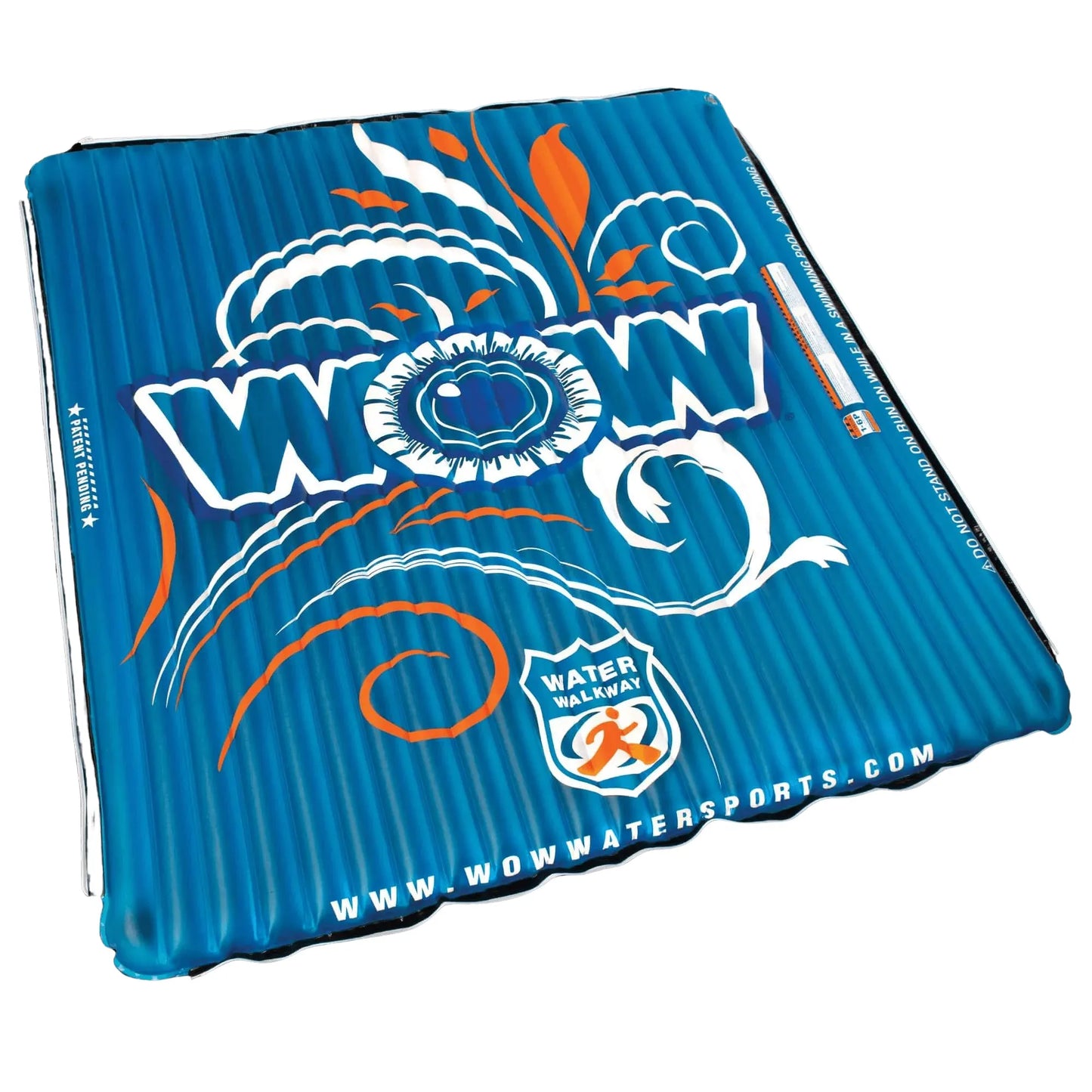 WOW Watersports Water Walkway 6 x 6 Inflatable Walkway with Zippers