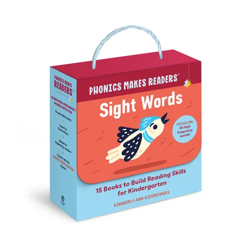 Phonics Makes Readers: Sight Words Kindergarten: 15 Books to Build Reading Skills