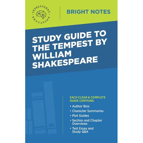 Study Guide to The Tempest by William Shakespeare