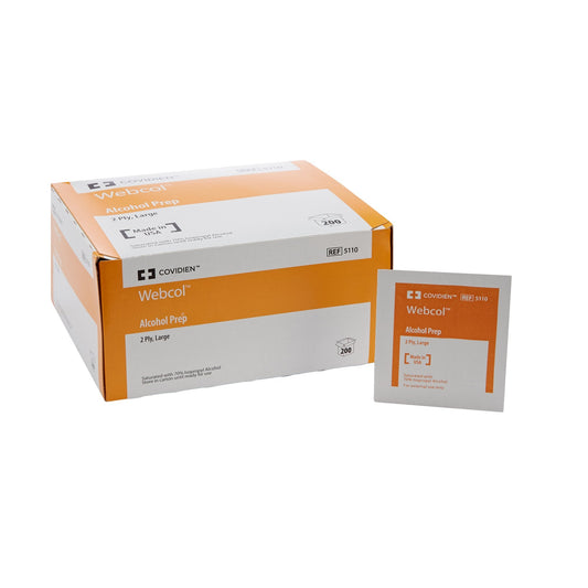 Substitute for Webcol™ Alcohol Prep Pad 5110