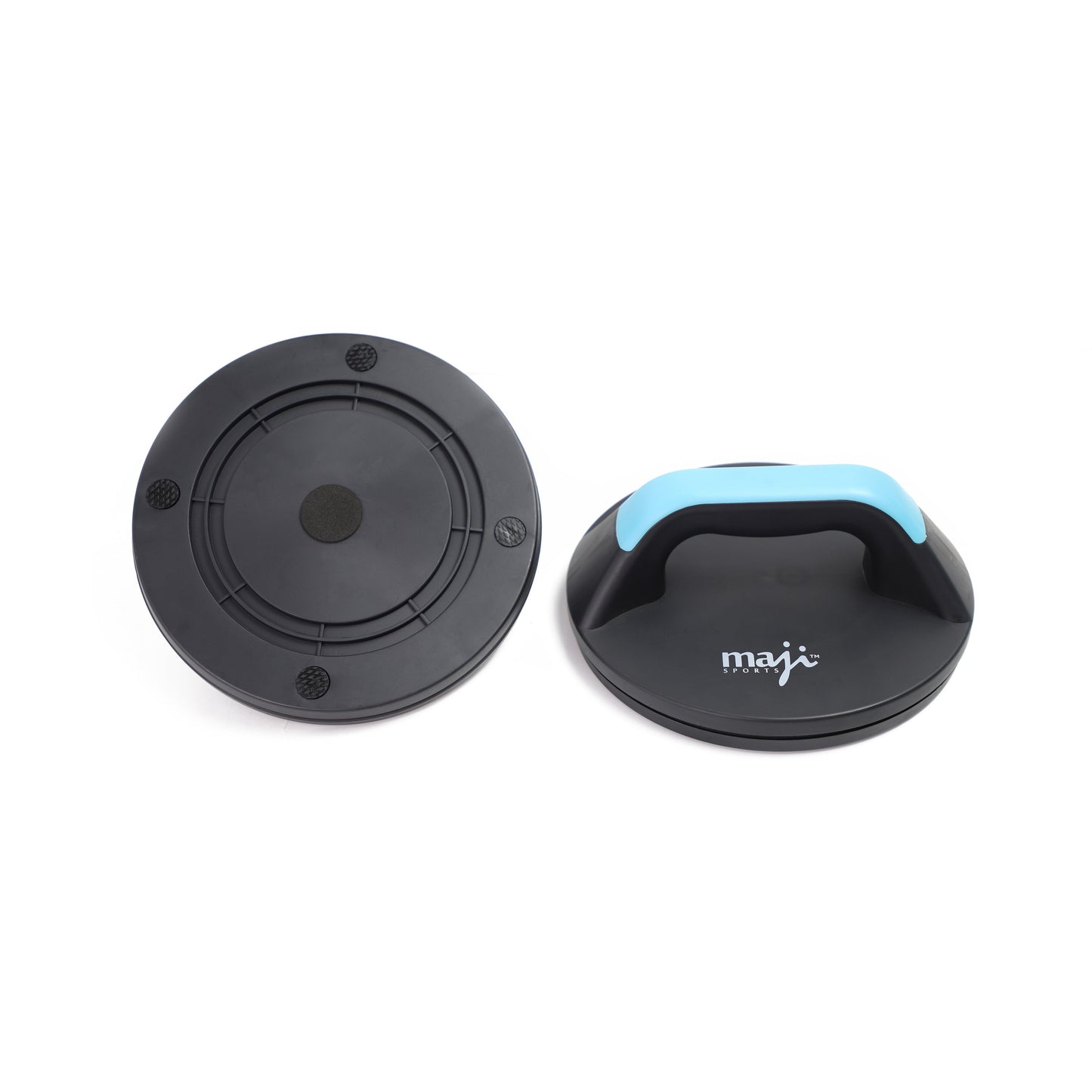 Maji Sports Rotating Push Up Handles - Black/Blue