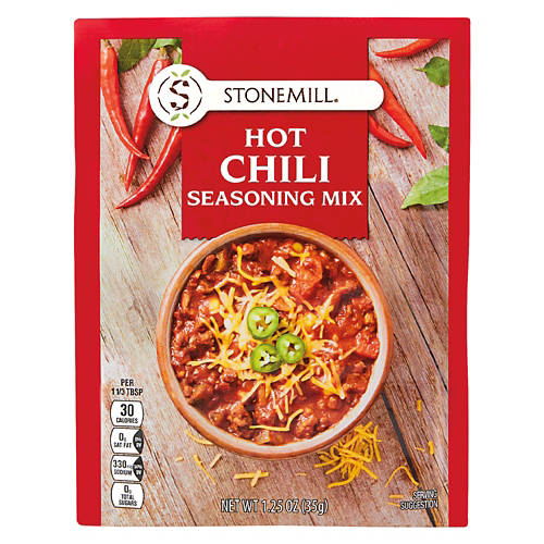 Stonemill Hot Chili Seasoning Mix, 1.25 oz