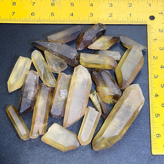 Citrine Crystals Natural Untreated Points Rough Raw Wholesale