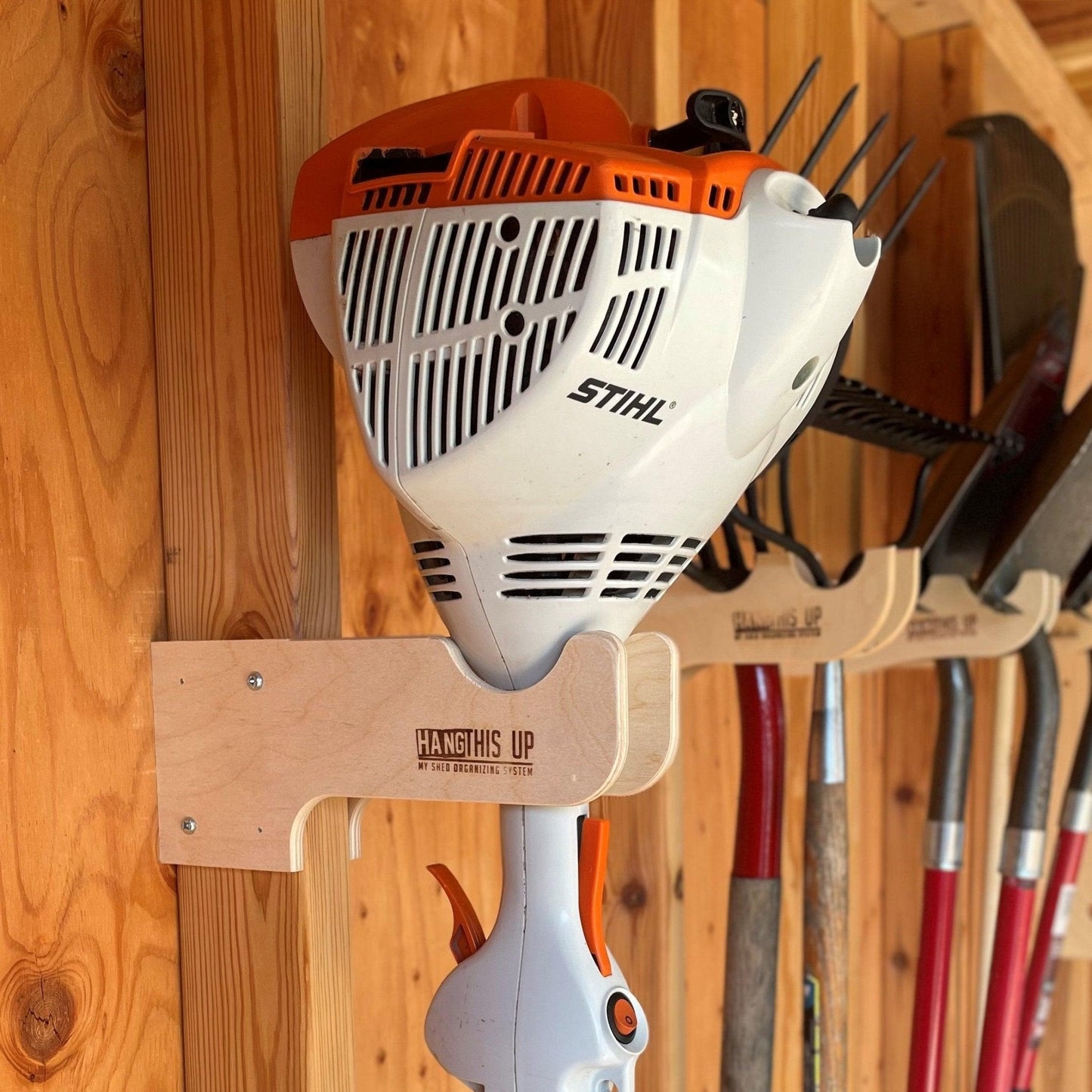 Deluxe Garden Tool Organizer Kit – Yard Tool Rack & Shed Storage System
