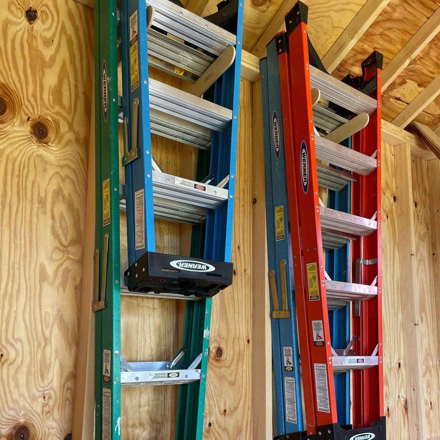 Deluxe Garden Tool Organizer Kit – Yard Tool Rack & Shed Storage System